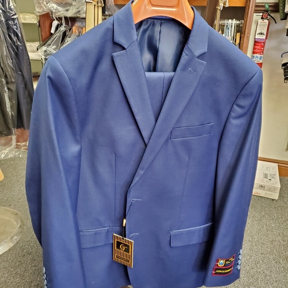 Giorgio Fiorelli 2pc French Blue Suit